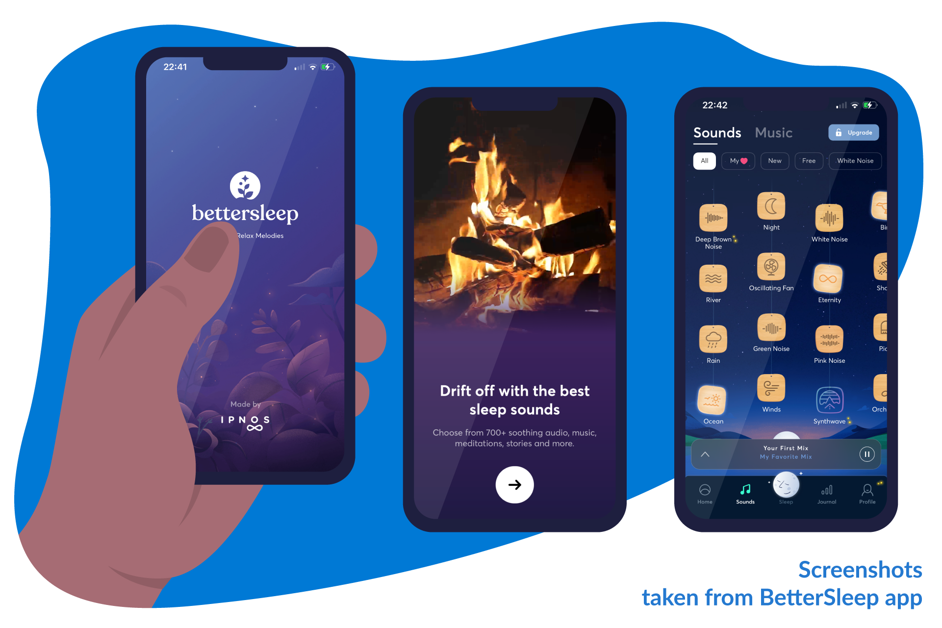 BetterSleep meditation app